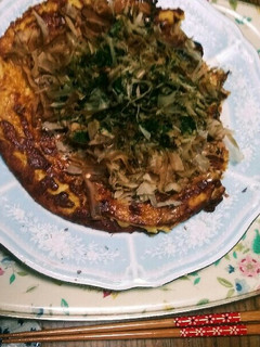 コロッケの衣の余りで❗豆腐のお好み焼き☺-レシピのメイン写真