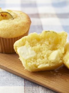 クリームチーズとすだちのマフィン-レシピのメイン写真
