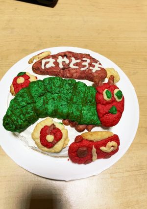 はらぺこあおむし　バーズデーケーキ☆-レシピのメイン写真