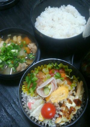 ランチジャー弁当その5。-レシピのメイン写真