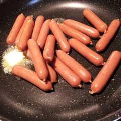 รูปของ 簡単☆バター味のソーセージ