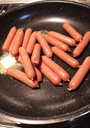 簡単☆バター味のソーセージ-レシピのメイン写真
