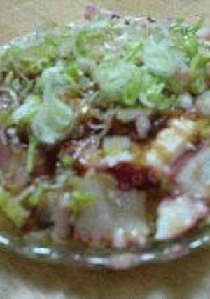 ☆たこと豆腐のサラダ-レシピのメイン写真