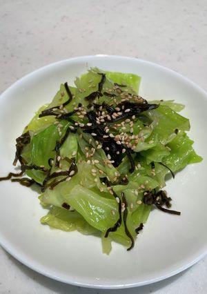 きゃべつの塩昆布和え-レシピのメイン写真