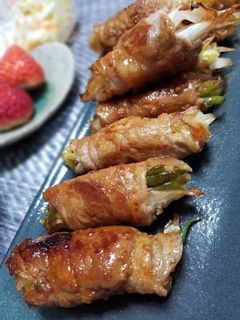 豚肉ネギ巻き-レシピのメイン写真