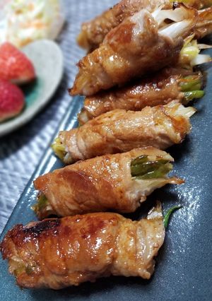 豚肉ネギ巻き-レシピのメイン写真