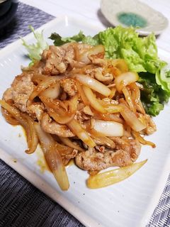 豚肉と玉ねぎの甘辛炒め-レシピのメイン写真
