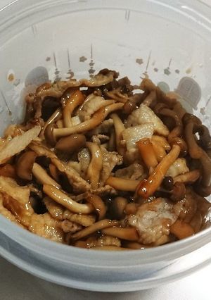 しめじと豚肉の常備菜-レシピのメイン写真