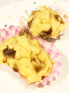 離乳食後期〜砂糖不使用バナナケーキ-レシピのメイン写真