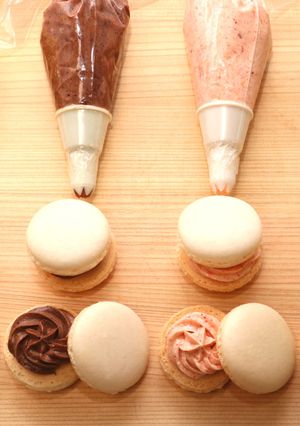 マカロン＆4種の濃厚バタークリーム-レシピのメイン写真