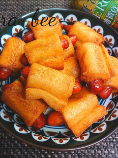 食パンで簡単♡ウインナーロール揚げパン-レシピのメイン写真
