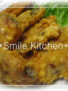 ✿カレー風味♡かぼちゃの豚肉巻き天ぷら✿-レシピのメイン写真
