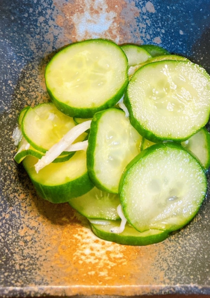 胡瓜としらすの酢の物-レシピのメイン写真