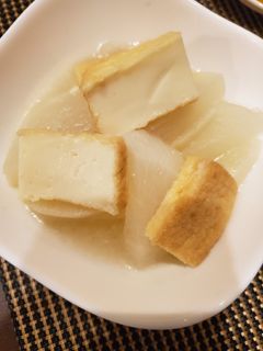 かぶと厚揚げの塩麹炊いたん-レシピのメイン写真