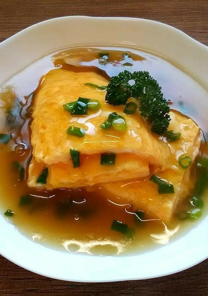 ふわふわ餡かけ玉子焼き-レシピのメイン写真
