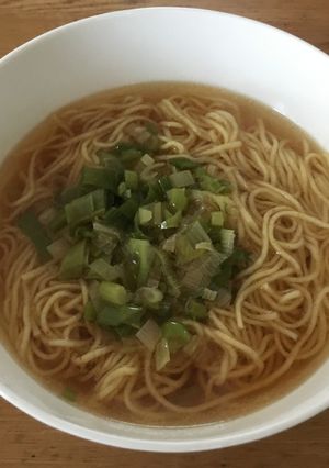 中華麺の消費に☆ごま油香るネギラーメン☆-レシピのメイン写真