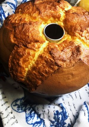 大きめレモンのシフォンケーキ（覚え書）-レシピのメイン写真
