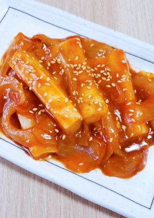 キムチ鍋の残り汁で!トッポギ風-レシピのメイン写真