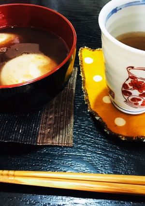 簡単ぜんざい♡５分で作れます-レシピのメイン写真