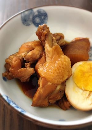 手羽元 卵 大根の美味し〜い煮もの-レシピのメイン写真
