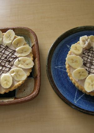 ヒンヤ～リ☆バナナムースのタルト-レシピのメイン写真
