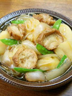 お麩とじゃがいもの煮物-レシピのメイン写真