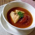 冷たい♪豆腐とトマトの味噌スープ
