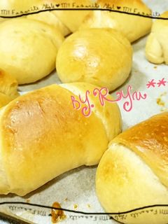 HBで作る♪全粒粉入りバターロール♡-レシピのメイン写真