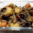 フライパンで水無し肉じゃが
