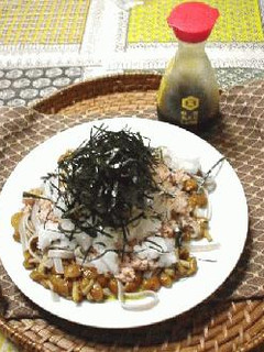 お醤油をかけていただく なめこおろしパスタ-レシピのメイン写真
