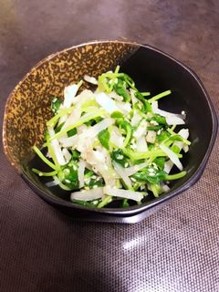 菊芋と豆苗のナムル-レシピのメイン写真