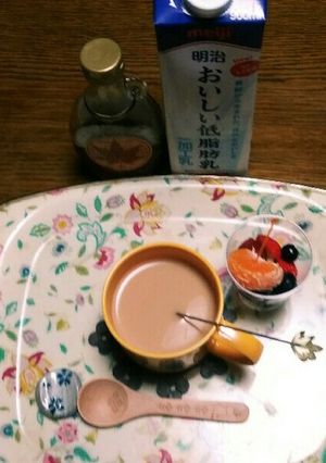 ほんのり甘いミルクティー(^q^)☺⛄-レシピのメイン写真