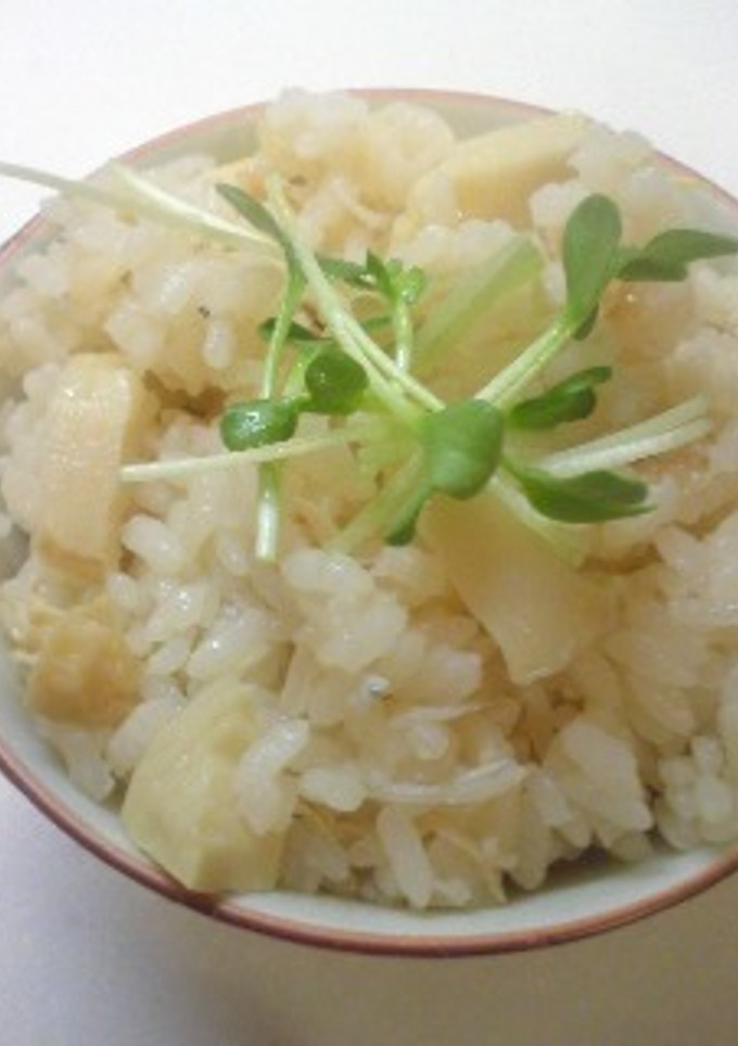 筍としらすの炊き込みご飯-レシピのメイン写真