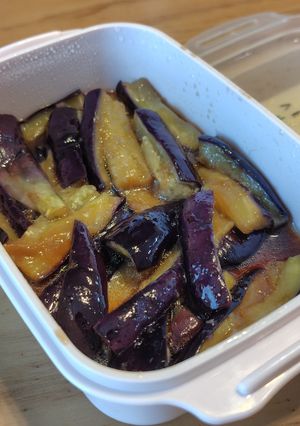 レンジ一発！ナスの生姜ポン酢-レシピのメイン写真