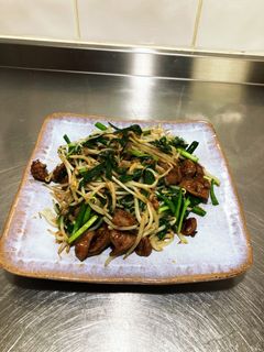 ピリ辛レバニラ炒め-レシピのメイン写真