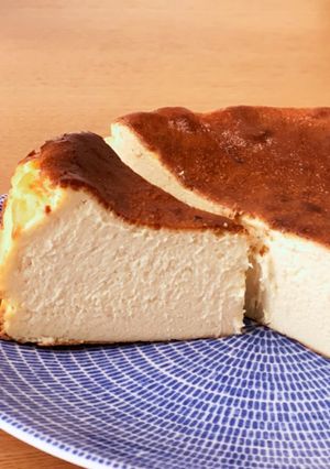 バスクチーズケーキ-レシピのメイン写真