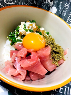 まぐろのばくだん丼-レシピのメイン写真