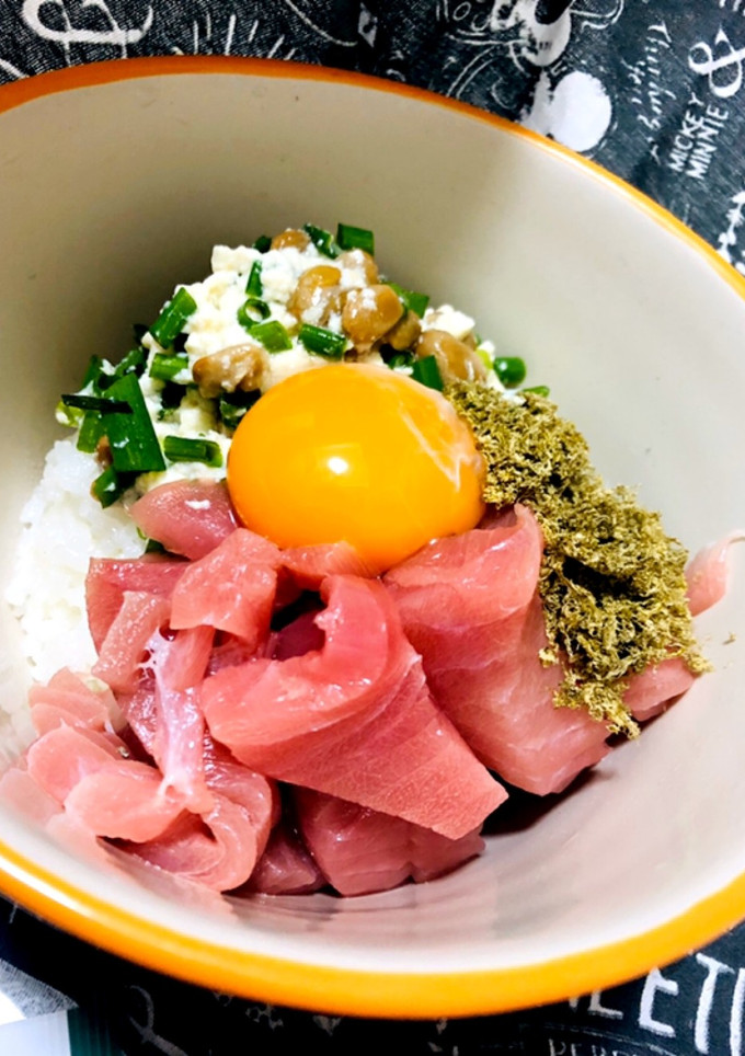 まぐろのばくだん丼-レシピのメイン写真