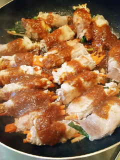 豚肉で野菜まきまき❤︎⃜お弁当にも!-レシピのメイン写真