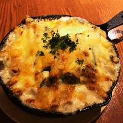 รูปของ カキとほうれん草のグラタン