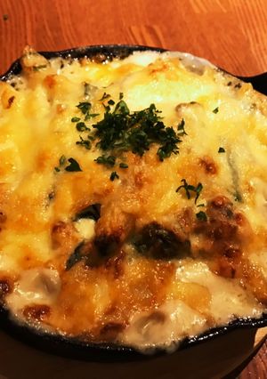 カキとほうれん草のグラタン-レシピのメイン写真