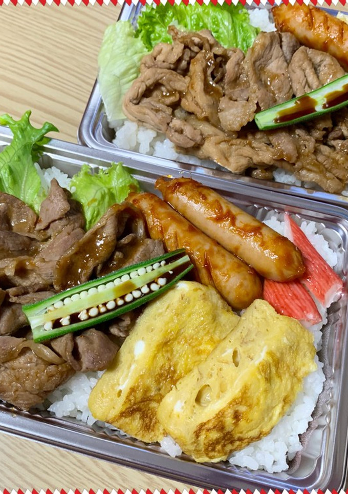 高校生男子弁当 手抜き-レシピのメイン写真