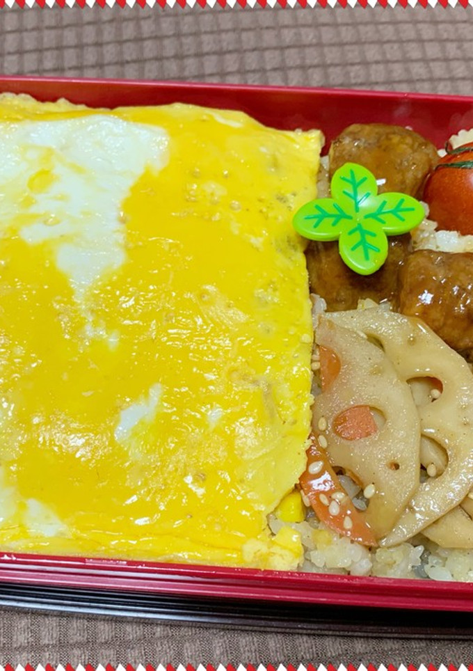 高校生男子弁当 簡単-レシピのメイン写真