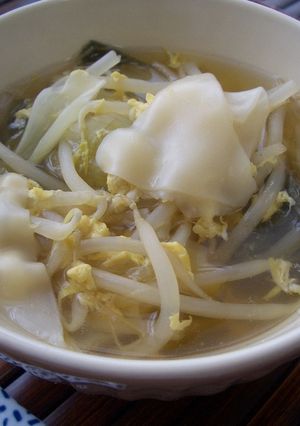 チンゲン菜＆玉子のサンラータン-レシピのメイン写真