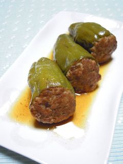 ピーマンの肉詰め☆クタクタ煮-レシピのメイン写真