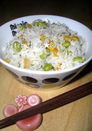 蒸らすだけ！母の味❤まぜゴハン-レシピのメイン写真