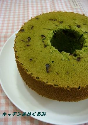 抹茶チョコシフォン（手順写真付き！）-レシピのメイン写真
