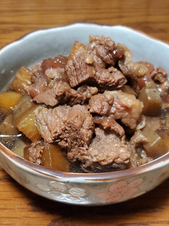 やわらか染みてる☆牛スジの甘辛煮-レシピのメイン写真