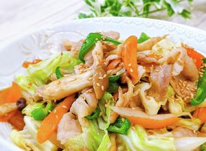 ご飯が進む♪スタミナ甘辛野菜炒め-レシピのメイン写真