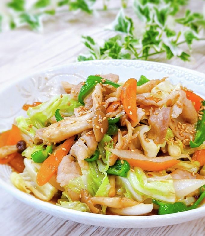 ご飯が進む♪スタミナ甘辛野菜炒め by Satoco❋ 【クックパッド】 簡単